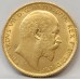AUSTRALIA 1906 . HALF 1/2 SOVEREIGN . SYDNEY . GOLD